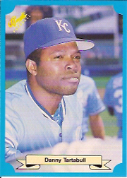 1988 Classic Blue Baseball Cards       235     Danny Tartabull UER#{(Photo actually#{Hal McRae)